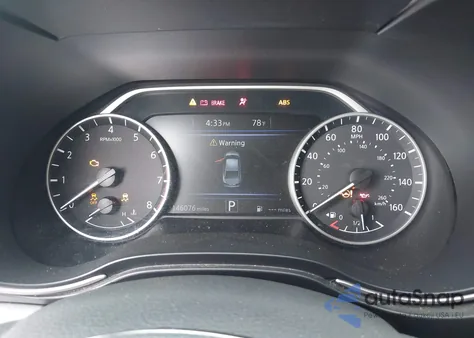 2017 Nissan Maxima 3.5 S из США, поврежденный, VIN 1N4AA6APXHC399368